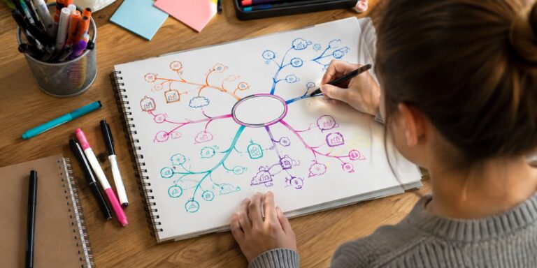 Cómo hacer un mapa mental paso a paso y usarlo para estudiar